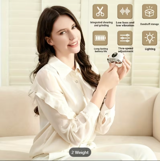 2-In-1 Electric Nail Clipper And Polisher