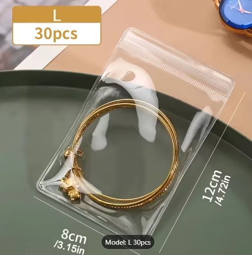 Anti-tarnish jewellery pouches