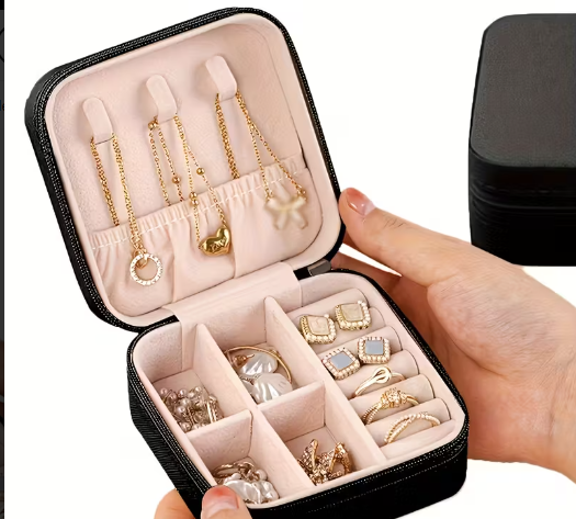 Portable Jewelry Travel Case
