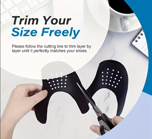 Anti crease guard for shoes