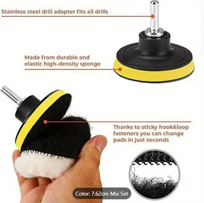6pcs Car Polishing Kit