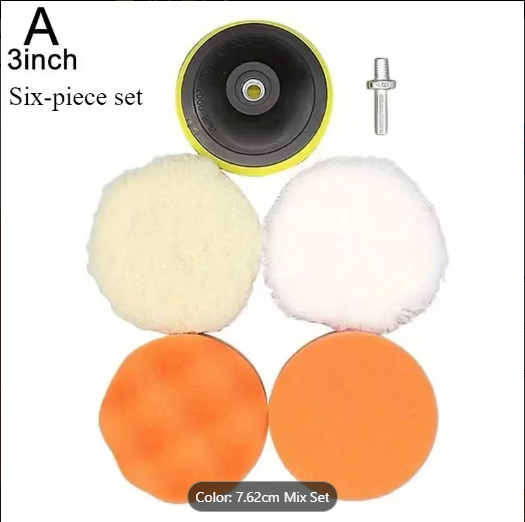 6pcs Car Polishing Kit