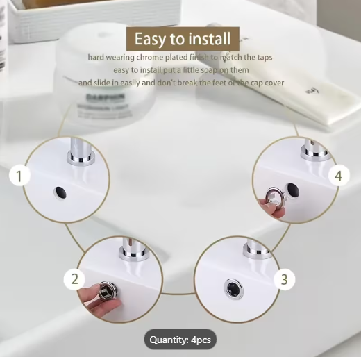 4 Elegant Sink Drain Covers