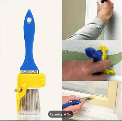Edge Painting Brush with Color Separation Guide