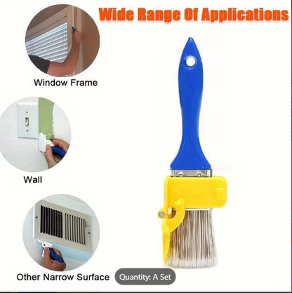Edge Painting Brush with Color Separation Guide
