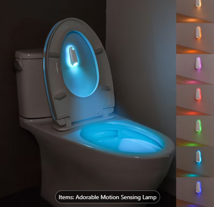 ABS motion-sensing floor edge light