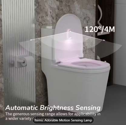 ABS motion-sensing floor edge light