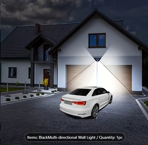 1pc solar motion sensor wall Light