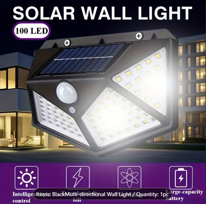 1pc solar motion sensor wall Light