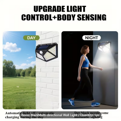 1pc solar motion sensor wall Light