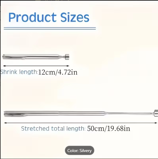 Telescopic Magnetic Tool