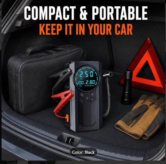 10-In-1 Heavy Duty Car Emergency Kit