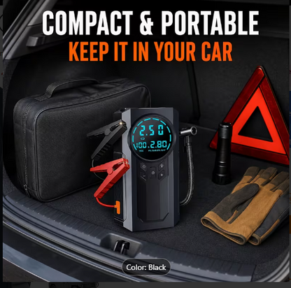 10-In-1 Heavy Duty Car Emergency Kit
