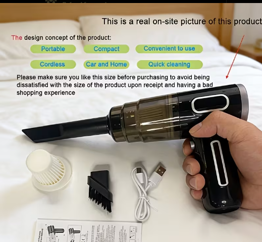 Portable Cordless Handheld Vacuum Cleaner