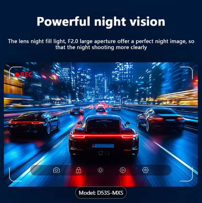Dash Cam Front And Inside