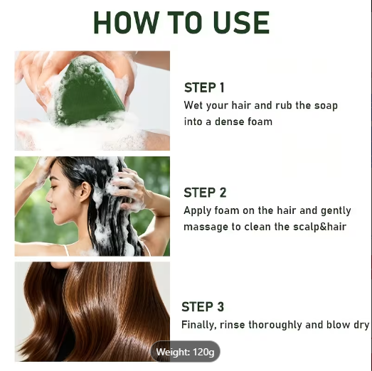 Oil-Control Volumizing 3-In-1 Shampoo Bar