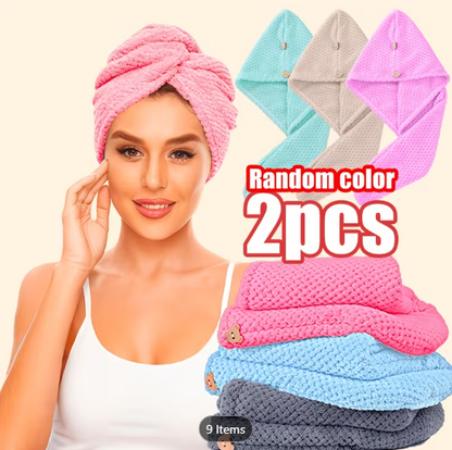 Ultra-Fine Fiber Hair Towels