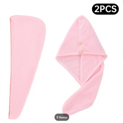 Ultra-Fine Fiber Hair Towels
