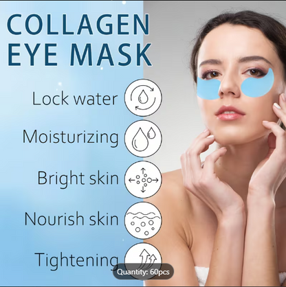 60-Pcs Collagen and Retinol Eye Masks