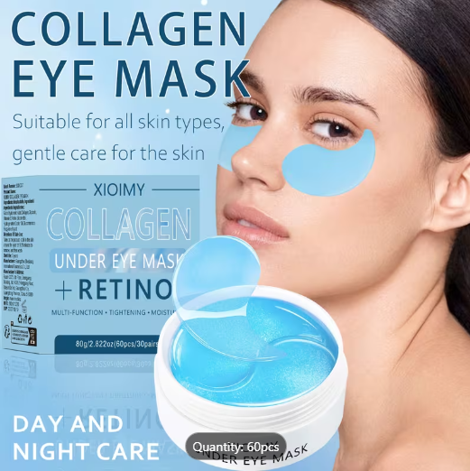 60-Pcs Collagen and Retinol Eye Masks