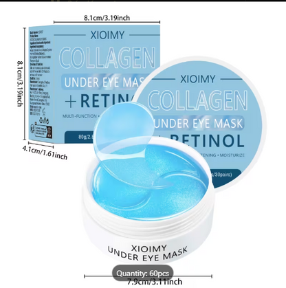 60-Pcs Collagen and Retinol Eye Masks