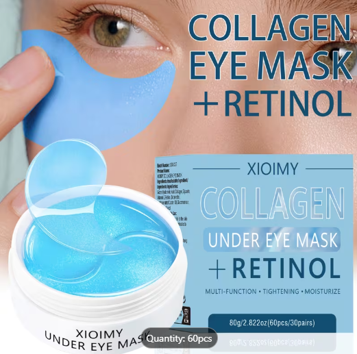 60-Pcs Collagen and Retinol Eye Masks