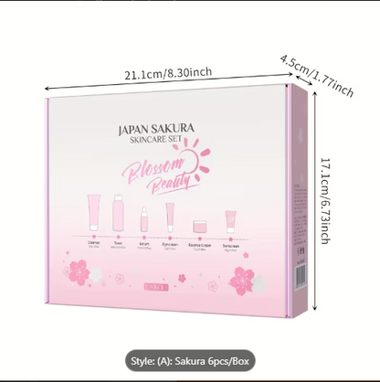 LAIKOU Sakura Skincare 6pcs/Set