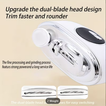 2-In-1 Electric Nail Clipper And Polisher