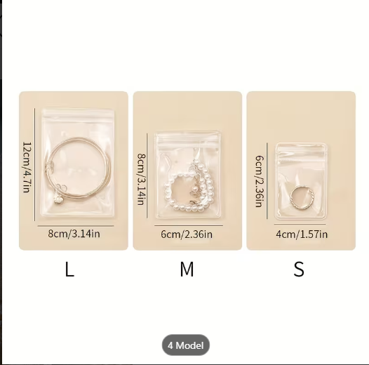 Anti-tarnish jewellery pouches